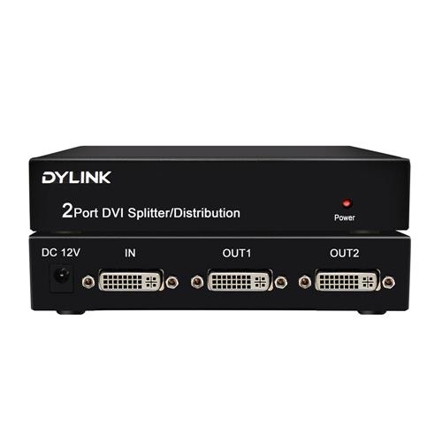 DVI2口分配器