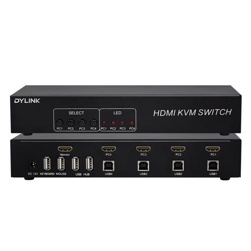 HDMI KVM 4口切换器